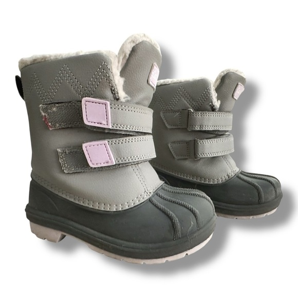 Cat & Jack | “Denver” Faux Fur Lined Snow Boots (9) ❄️ - Picture 4 of 7